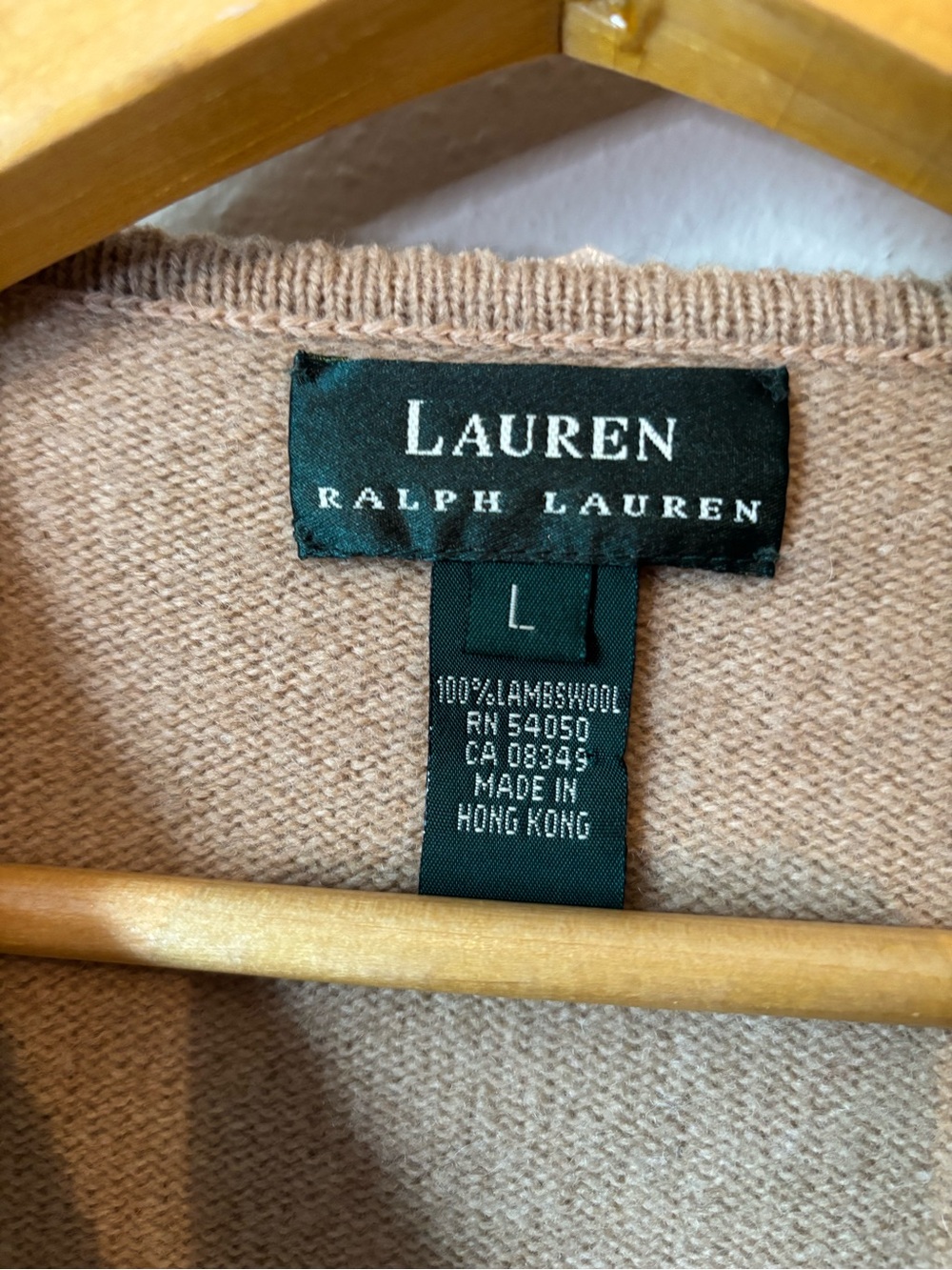 Ralph Lauren Lambswool Equestrian Sweater - Picture 3 of 8